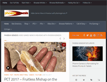 Tablet Screenshot of phoenixgenesis.com